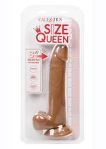 Load image into Gallery viewer, Size Queen Dildo - Chocolate - 8in
