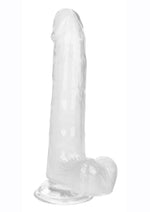 Load image into Gallery viewer, Size Queen Dildo - Clear - 8in
