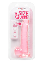 Load image into Gallery viewer, Size Queen Dildo - Pink - 8in
