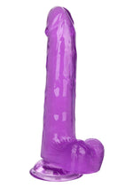 Load image into Gallery viewer, Size Queen Dildo - Purple - 8in
