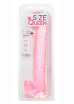 Load image into Gallery viewer, Size Queen Dildo with Balls - Pink - 12in
