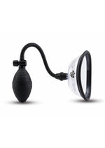 Load image into Gallery viewer, Size Up Classic Pussy Pump with Two Chambers - Black/Clear
