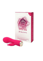 Load image into Gallery viewer, Skins Minis The Bijou Bunny Silicone Vibrator - Pink/White
