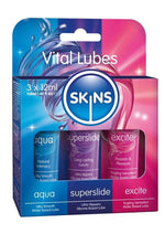Load image into Gallery viewer, Skins Sampler Tubes 12ml (3 Per Pack) - Vital
