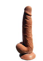 Load image into Gallery viewer, Skinsations Guapo Dildo - Brown - 9in
