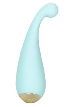 Load image into Gallery viewer, Slay #Thrillme Rechargeable Silicone Curved Vibrator - Blue
