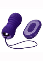 Load image into Gallery viewer, Slay #Thrustme Silicone Rechargeable Thrusting Rotating Vibrator with Remote - Purple
