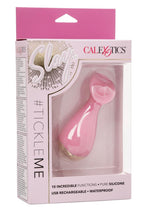 Load image into Gallery viewer, Slay #Tickleme Rechargeable Silicone Petite Vibrator - Pink
