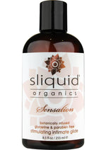 Load image into Gallery viewer, Sliquid Organics Sensation Botanically Infused Stimulating Intimate Glide Lubricant - 8.5oz
