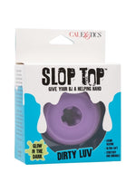 Load image into Gallery viewer, Slop Top Dirty Luv Silicone Dual Entry Pussy and Ass - Glow In The Dark/Purple
