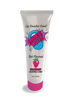Load image into Gallery viewer, Smack Tarts Lickable Oral Gel Lubricant 4oz - Sour Strawberry

