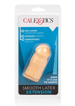 Load image into Gallery viewer, Smooth Latex Extension - Ivory/Vanilla - 3in
