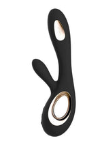 Load image into Gallery viewer, Soraya Wave Rechargeable Rabbit Vibrator - Black
