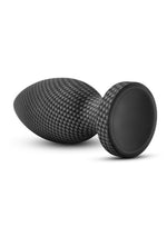 Load image into Gallery viewer, Spark Silicone Butt Plug - Medium - Carbon Fiber