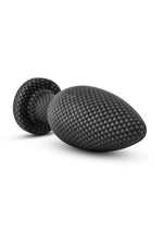 Load image into Gallery viewer, Spark Silicone Butt Plug - Small - Carbon Fiber