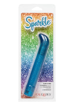 Load image into Gallery viewer, Sparkle Slim G Vibrator - Blue
