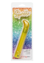 Load image into Gallery viewer, Sparkle Slim G Vibrator - Yellow
