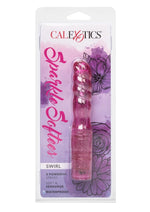 Load image into Gallery viewer, Sparkle Softees Swirl Vibrator - Pink/Red
