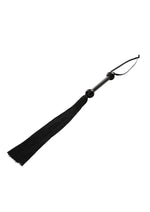 Load image into Gallery viewer, Sportsheets Large Rubber Whip - Black - 22in
