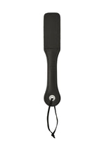 Load image into Gallery viewer, Sportsheets Leather Slut Impression Paddle
