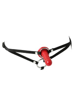 Load image into Gallery viewer, Sportsheets Menage A Trois Double Penetration Harness and Dildo - Black - Set
