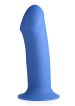Load image into Gallery viewer, Squeeze-It Squeezable Thick Dildo - Blue - 6.9in
