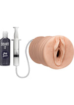 Load image into Gallery viewer, Squirt It Ultraskyn Squirting Masturbator with 1oz Joy Juice - Pussy - Vanilla

