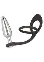 Load image into Gallery viewer, Star Fucker Slim Plug Silicone Dual Enhancer - Black
