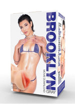 Load image into Gallery viewer, Star Stroker Brooklyn Gray Pussy Stroker - Vanilla
