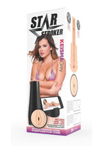 Load image into Gallery viewer, Star Stroker Keisha Grey Pussy Stroker Hard Case - Vanilla
