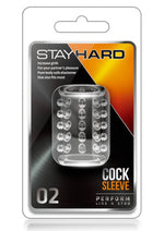 Load image into Gallery viewer, Stay Hard Cock Sleeve 02 - Clear
