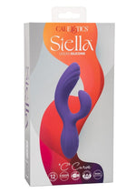 Load image into Gallery viewer, Stella Liquid Silicone C Curve Rechargeable G-Spot Vibrator - Purple
