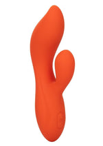 Load image into Gallery viewer, Stella Liquid Silicone Dual Teaser Rechargeable Vibrator - Orange
