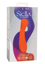 Load image into Gallery viewer, Stella Liquid Silicone G-Wand Rechargeable Vibrator - Orange
