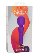 Load image into Gallery viewer, Stella Liquid Silicone Massager Rechargeable Vibrator - Purple
