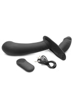 Load image into Gallery viewer, Strap U 28x Rechargeable Silicone 28x Large Double Dildo with Harness and Remote Control
