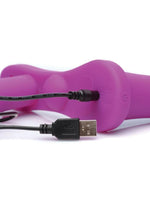 Load image into Gallery viewer, Strap U Double Take Double Penetration Rechargeable Silicone Vibrating Strap-On Harness
