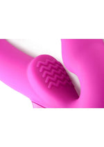 Load image into Gallery viewer, Strap U Evoke Super Charged Rechargeable Silicone Vibrating Strapless Strap-On

