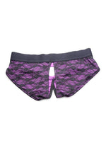 Load image into Gallery viewer, Strap U Lace Envy Lace Crotchless Panty Harness
