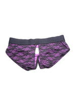 Load image into Gallery viewer, Strap U Lace Envy Pegging Set with Lace Crotchless Panty Harness and Dildo
