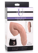 Load image into Gallery viewer, Strap-U Large Bulge Soft Packer Dildo - Vanilla - 6.5in
