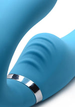 Load image into Gallery viewer, Strap U Mighty Rider 10x Silicone Rechargeable Strapless Strap-On
