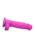 Load image into Gallery viewer, Strap U Power Pecker Silicone 7in Dildo with Balls

