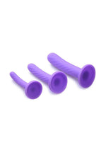Load image into Gallery viewer, Strap U Tri-Play 3 Piece Silicone Dildo
