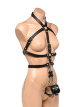 Load image into Gallery viewer, Strict Female Body Harness - Black - Large/XLarge
