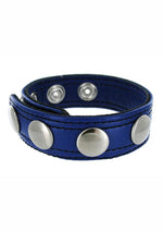 Load image into Gallery viewer, Strict Leather Speed Snap Cock Ring - Blue
