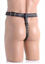 Load image into Gallery viewer, Strict Male Chastity Harness with Silicone Anal Plug