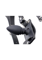 Load image into Gallery viewer, Strict Male Harness with Silicone Anal Plug