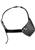 Load image into Gallery viewer, Strict Mouth Harness with Ball Gag - Black
