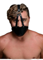 Load image into Gallery viewer, Strict Mouth Harness with Ball Gag
